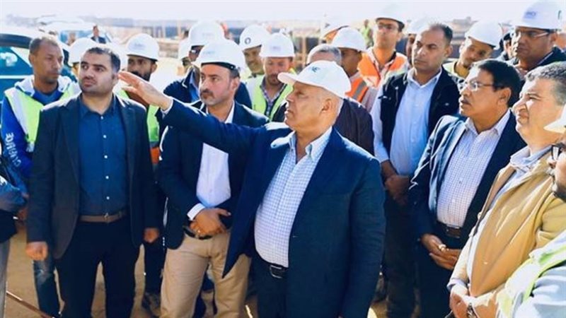 وزير النقل يتفقد