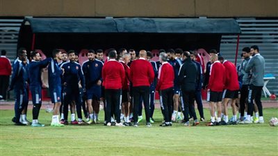 الأهلي يختتم استعداداته لمباراة سيراميكا كليوباترا بالدوري الممتاز