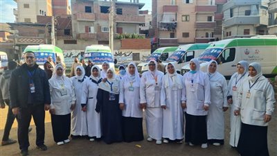 الكشف على 2364 مواطنًا في قافلة طبية مجانية بزاوية فريج بالبحيرة