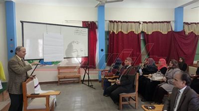 وكيل تعليم كفر الشيخ يتابع تدريب تقييم كفايات القائد التربوي والامتحانات العملية