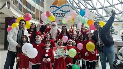 أطفال 57357 يختتمون 2022 مع بابا نويل وحفلات استعراضية