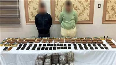 ضبط 55 كيلو جراما من المخدرات بحوزة شخصين ببورسعيد