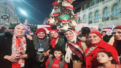 حزب مستقبل وطن يحتفل بأعياد رأس السنة ويوزع الهدايا على الأهالي