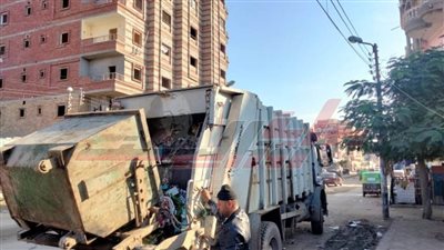 حملات نظافة وتمهيد الطرق بمراكز كفر الشيخ