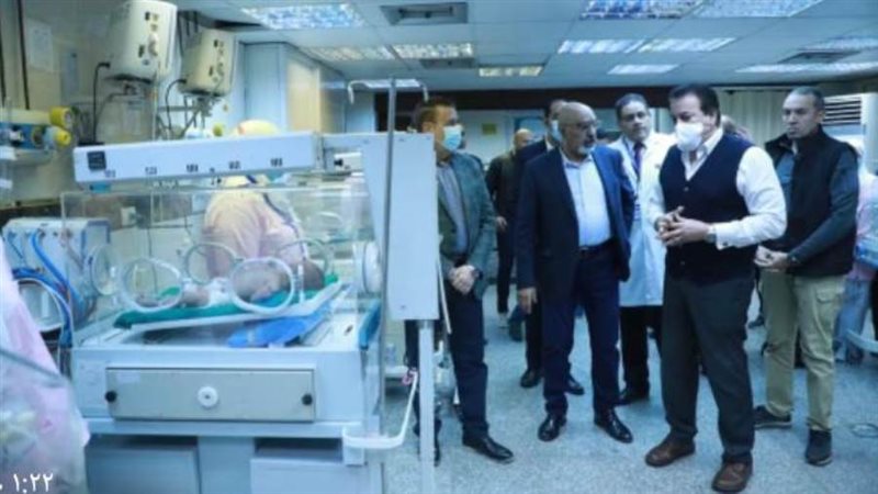 جولة وزير الصحة بالمنوفية