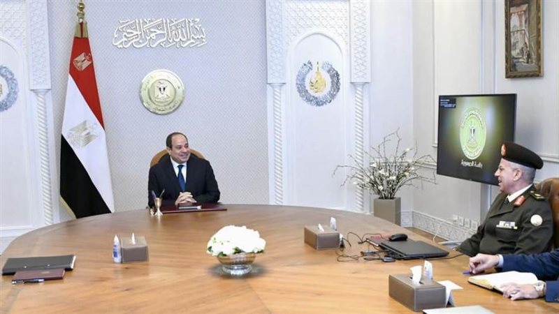 الرئيس السيسي خلال