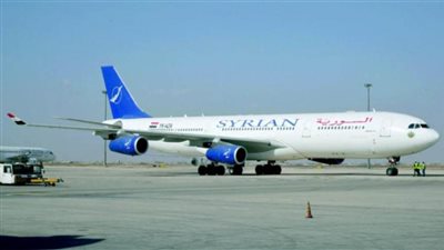 استئناف الرحلات الجوية بمطار دمشق الدولي بعد توقفها بسبب هجوم إسرائيلي