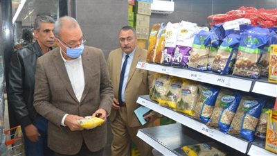 ضبط 5 أطنان لحوم فاسدة و 15 طن أرز لاحتكاره بشبين القناطر