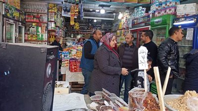استمرار تكثيف الحملات المكبرة للرقابة على الأسواق والمحلات بأحياء الإسكندرية