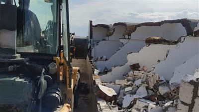 إزالة ٧٤ جبانة مخالفة بنطاق حي وسط بالإسكندرية