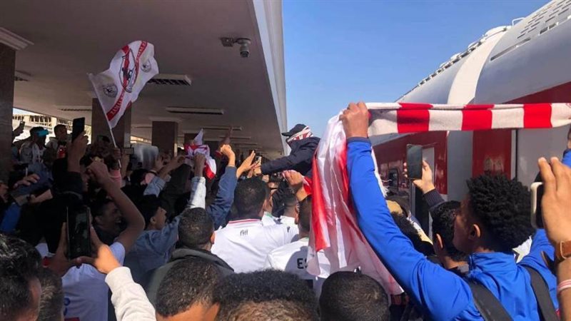 قطار جماهير الزمالك