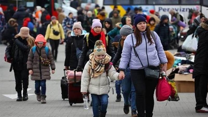 اللاجئين الأوكرانيين