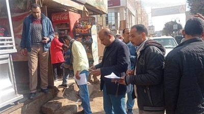 حملة مكبرة لرفع الإشغالات بالشوارع الرئيسية بديرمواس جنوب المنيا