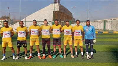 منافسات دور الثمانية من خماسي كرة القدم بمراكز شباب دسوق احتفالاً بعيد الشرطة المصرية