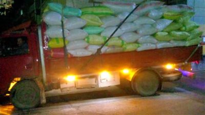 ضبط 27 طن أرز أبيض تم حجبها عن الأسواق بهدف الاحتكار بدمنهور