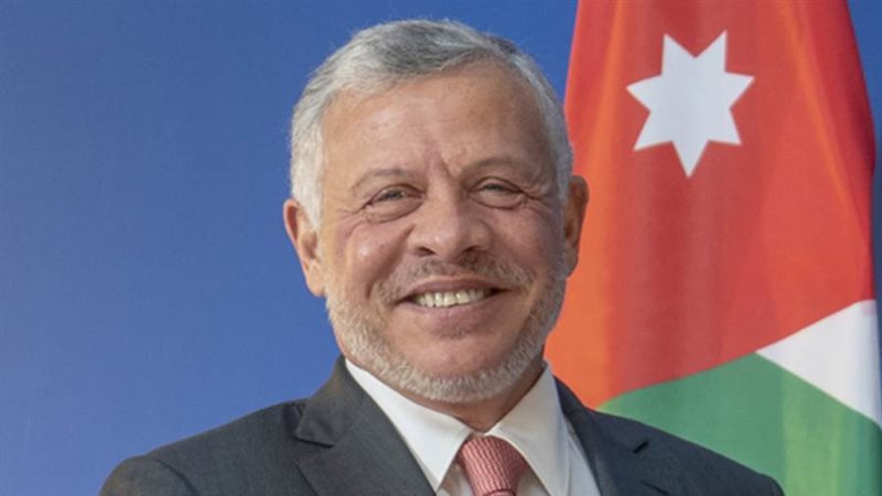 العاهل الأردني الملك