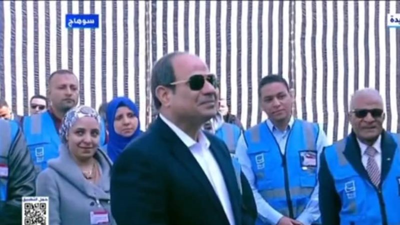 الرئيس السيسي خلال