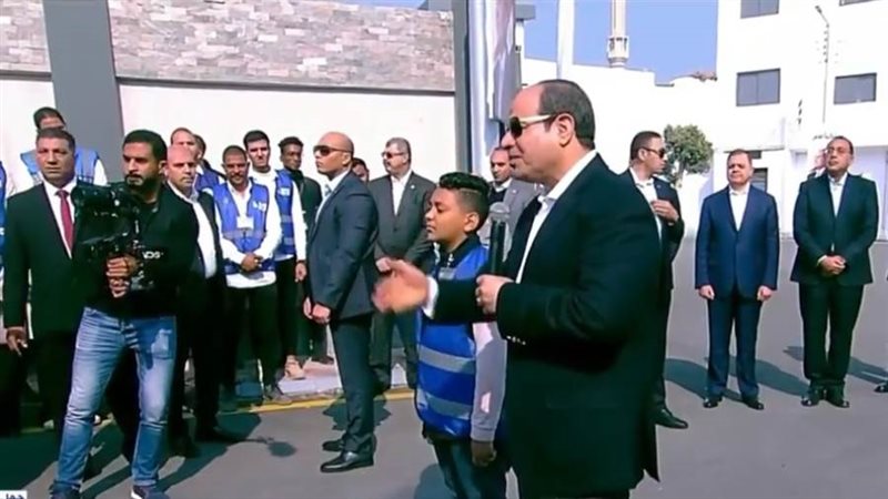 الرئيس السيسي خلال