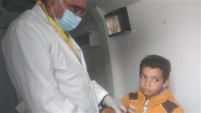 علاج 1100 في قافلة مجانية نفذتها صحة بني سويف بقرية الدهابية
