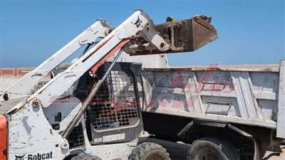 رفع 2009 أطنان قمامة وأتربة بمدن وقرى كفر الشيخ 