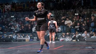 أمينة عرفي تفوز بلقب بريطانيا المفتوحة للإسكواش تحت 19 عامًا