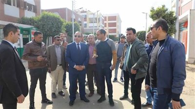 نائب محافظ المنيا يتفقد أعمال تنفيذ مشروعات 