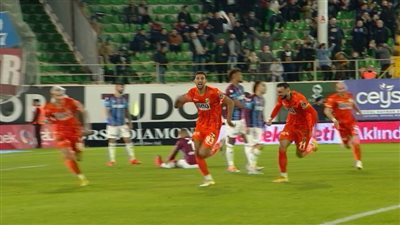  «كوكا» يسجل في خماسية ألانياسبور على طرابزون «تريزيجيه» بالدوري التركي