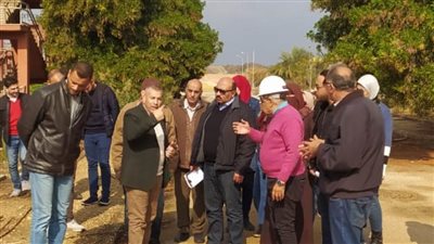 رئيس مياه القناة يتفقد محطة معالجة بورفؤاد بمحافظة بورسعيد