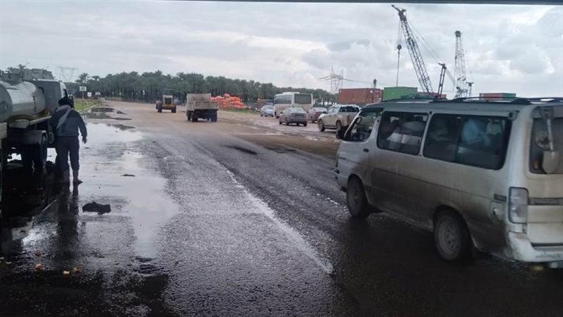 سقوط أمطار متوسطة