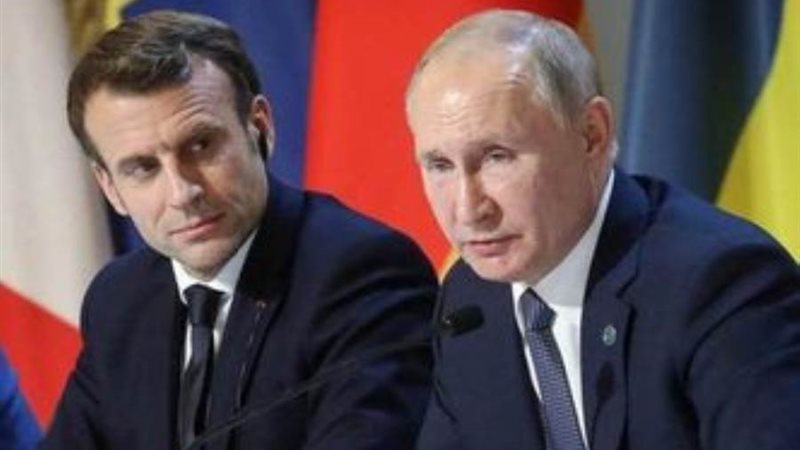 بوتين وماكرون