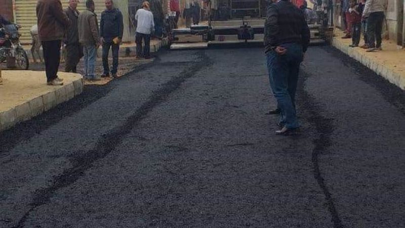 رصف شارع الجمهورية