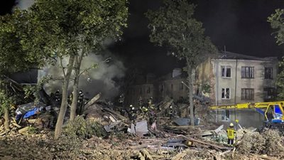 قصف روسي لخاركيف الأوكرانية بعد ساعات من زيارة وزيرة الخارجية الألمانية