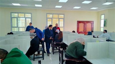 بدء الاختبار الأول بالدراسات العليا لدرجة الماجستير بطب أسنان بني سويف