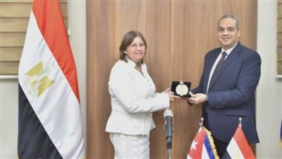 رئيس هيئة الدواء يستقبل نائب وزير الصحة الكوبي