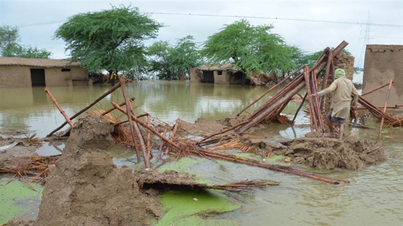 مياه الفيضانات فى