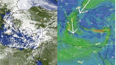 عاجل.. الأرصاد الجوية ترصد كتلة الهواء البارد المندفعة إلى مصر