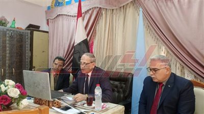 توفير كافة سبل الراحة والهدوء للطلاب لأداء امتحانات الفصل الدراسي الأول