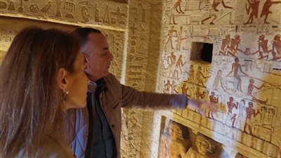 المدير الإقليمي لليونسكو تزور منطقة آثار سقارة