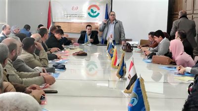 ورشة عمل تدريبية لأخصائيي القمح والمرشدين الزراعيين بالبحيرة