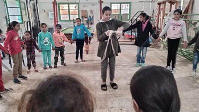 برنامج الرياضة من أجل تنمية الفتيات بالشيخ زويد 