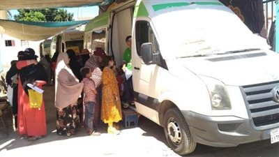 فحص 1679 شخصا خلال قافلة طبية بسمنود