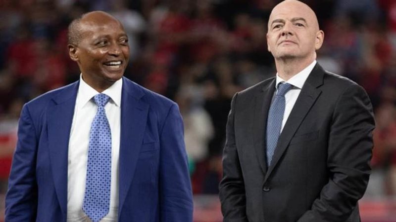 رئيسا الفيفا والكاف