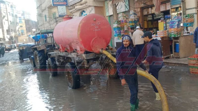 رفع مياه الأمطار