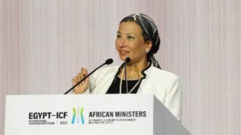 وزيرة البيئة