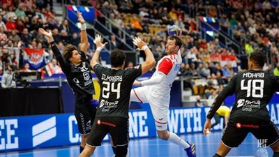 مصر تتقدم على المغرب في الشوط الأول بمونديال اليد 