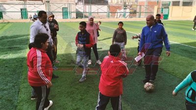 فاعليات فنية ورياضية لأطفال التوحد بشباب كفر الشيخ تحت شعار 