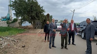 محافظ كفر الشيخ يتفقد المشروعات الخدمية ويوجه بسرعة الانتهاء من المحاور الجديدة