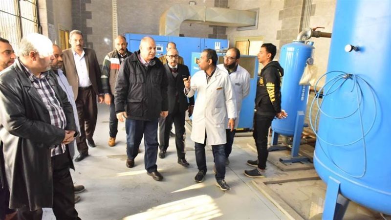 محافظ أسيوط يتفقد