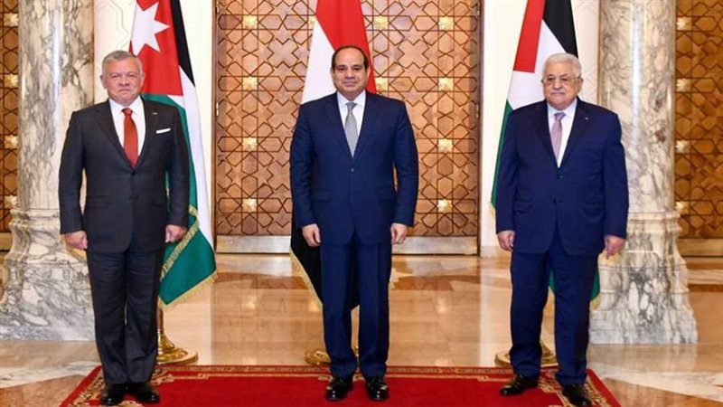 القمة الثلاثية المصرية