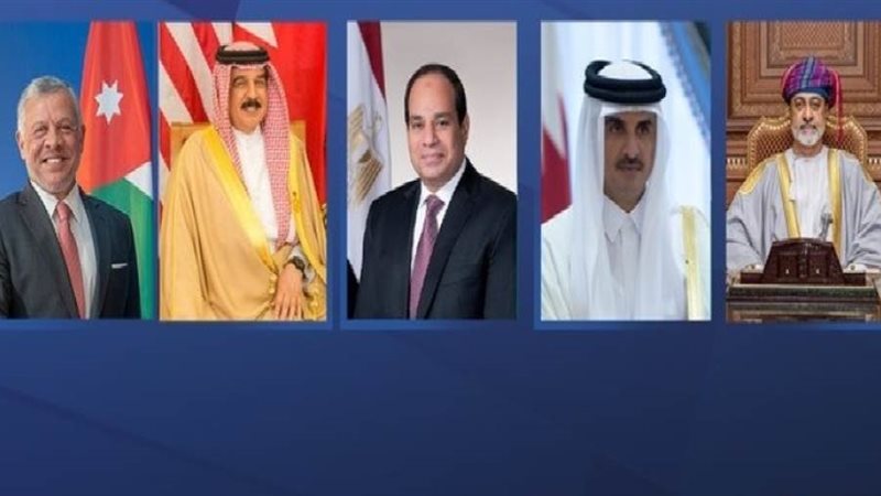 عدد من القادة العرب